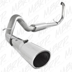 Ford F-350 Performance Exhaust - Single Side Exit - MBRP - Armor Plus Turbo Back - `99-`03