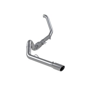 Ford Excursion Performance Exhaust - Single Side Exit - MBRP - Turbo Back, T409 Stainless Steel, Armor Plus Series - `99-`03