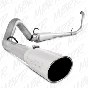 Ford Excursion Performance Exhaust - Single Side Exit - MBRP - Armor Lite Turbo Back - `99-`03 Ford Excursion Performance Exhaust - Single Side Exit - MBRP - Armor Lite Turbo Back - `99-`03