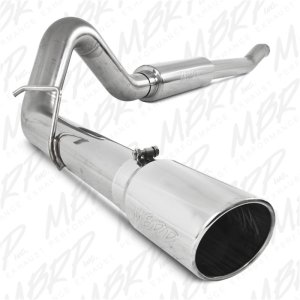 Ford F-350 Performance Exhaust - Single Side - MBRP - Armor Plus Turbo Back - `03-`07