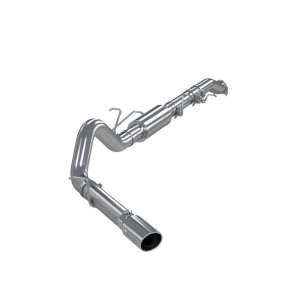 Ford F-250 Performance Exhaust - Single Side Exit - MBRP - Cat Back, Armor Lite, Aluminized Steel - `03-`07