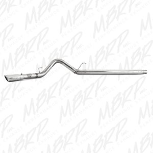 Ford F250 Performance Exhaust - MBRP - Catback, Single Side Exit, T409 Stainless Steel, Armor Plus Series - `08-`09