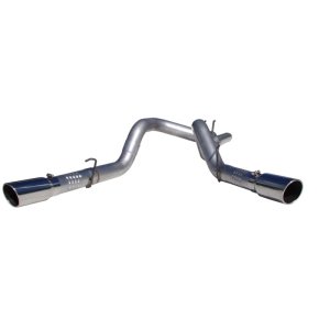 Ford F250 Performance Exhaust - Dual Split Side Exit - MBRP - DPF Back, Armor Lite Cool Duals - `08-`09