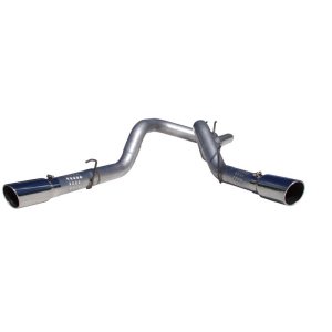 Ford F450 Performance Exhaust - Dual Split Side Exit - MBRP - DPF Back, Armor Lite Cool Duals - `08-`09