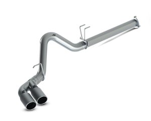 Ford F250 Performance Exhaust - MBRP - Cat Back, Dual Single Side Exit, Armor Plus, T409 Stainless Steel - 2015