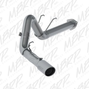 Ford F-250 Performance Exhaust - Single Side Exit - MBRP - Armor Lite DPF Back 4in. Aluminized System - `17-`19