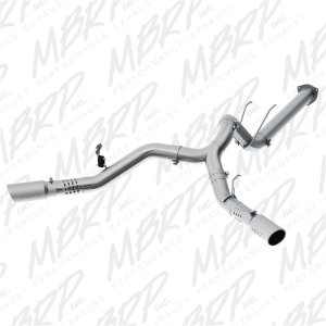 Ford F-250 Performance Exhaust - MBRP - DPF Back, Armor Plus Cool Duals, T409 Stainless Steel - `17-`19