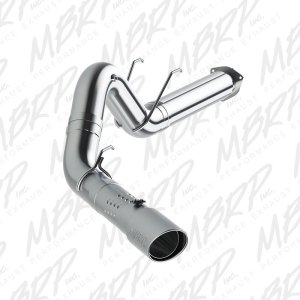 Ford F-450 Performance Exhaust - Single Rear Exit - MBRP - DPF Back, Armor Lite, Aluminized - `17-`19