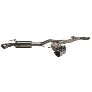 Chevrolet Camaro Performance Exhaust - MBRP - Cat Back, Dual Rear Exit, Armor Plus Series, T409 Stainless Steel - 2010