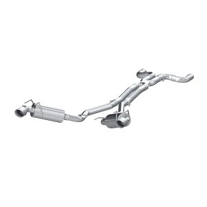 Chevrolet Camaro Performance Exhaust - Dual Rear Exit - MBRP - Armor Pro Cat Back, T304 Stainless Steel - `10-`11