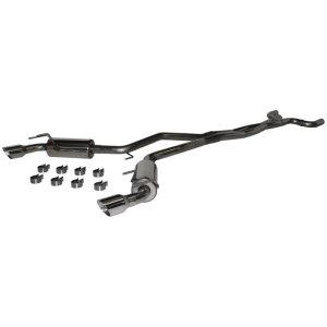 Chevrolet Camaro Performance Exhaust - Dual Rear Exit - MBRP - Cat Back, Armor Plus, T409 Stainless Steel - 2010