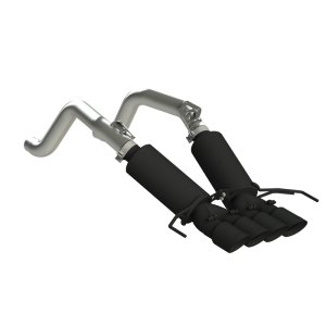 Chevrolet Corvette Performance Exhaust - MBRP - Cat Back, Armor BLK - Black - `14-`19