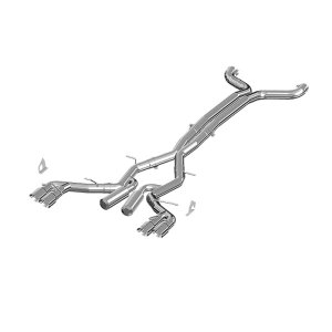 Chevrolet Camaro Performance Exhaust - Rear - MBRP - Armor Plus Cat Back, Dual Split Rear Exit, Race Version, T409 Stainless Steel - 2016