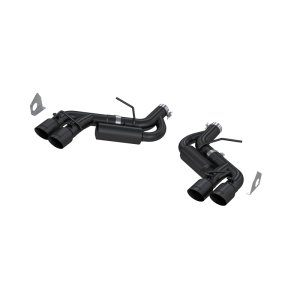 Chevrolet Camaro Performance Exhaust - Rear - MBRP - Armor BLK Series Dual Axle Back - Black - `16-`19