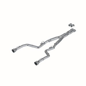 Dodge Charger Performance Exhaust - Dual Rear Exit - MBRP - Cat Back, Armor Lite, Aluminized, Street Version - `17-`21