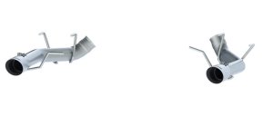 Ford Mustang Performance Exhaust - Rear - MBRP - Axle Back, Dual Split Rear Exit, T304, Muffler Delete - `11-`14