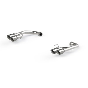 Ford Mustang Performance Exhaust - Rear - MBRP - Axle Back, Dual Rear Exit, Non Active, T304 Stainless Steel - `18-`20