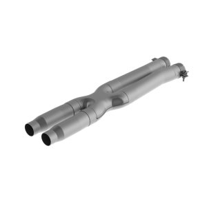 Ford Mustang Performance Exhaust - MBRP - Armor Plus Resonator Delete X Pipe - T409 - `16-`19