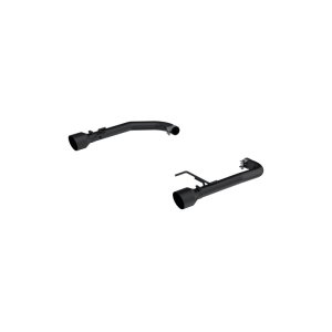 Ford Mustang Performance Exhaust - Rear - MBRP - Axle Back Dual Split Rear Exit, Armor BLK Series - Black - `15-`23
