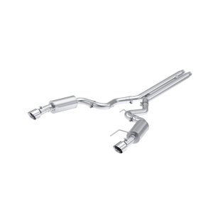 Ford Mustang Performance Exhaust - MBRP - Armor Lite Cat Back Dual Split Rear Exit - 2024+