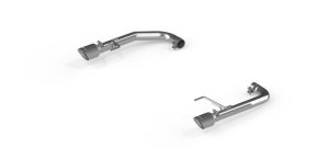 Ford Mustang Performance Exhaust - Dual Rear Exit - MBRP - Armor Pro Axle Back, T304 Stainless Steel, 4in OD Tips - `15-`17