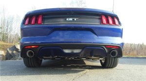Ford Mustang Performance Exhaust - Rear - MBRP - Armor BLK Axle Back, Dual Rear Exit - Black - `15-`17