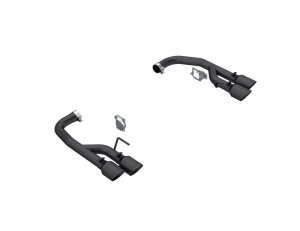 Ford Mustang Performance Exhaust - Rear - MBRP - Armor BLK Series Axle Back - Black - 2024+