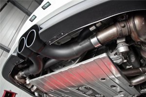 Porsche GT3 Performance Exhaust - Center - MBRP - Armor BLK Series - Black - `14-`19