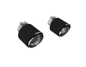 Subaru BRZ Performance Exhaust - MBRP - Carbon Fiber Exhaust Tip, 2.125in ID, 5in OD Out, 7.25in Length, Single Wall Angle Cut - Carbon Fiber - `17-`25
