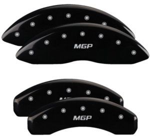 Nissan Armada Caliper Covers - Front + Rear - MGP - Standard - Black - 2019