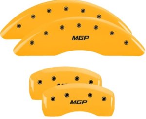 Kia Sportage Caliper Covers - Front + Rear - MGP - Standard - Yellow - `20-`21
