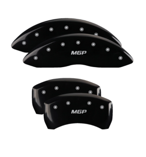 Buick Regal Sportback Caliper Covers - Front + Rear - MGP - Engraved MGP, Black powder coat finish, silver characters - Black - `18-`19