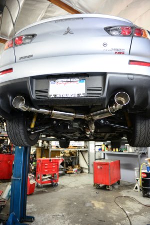 Mitsubishi Evolution Performance Exhaust - MXP - Comp RS - `08-`14