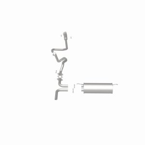 Chevrolet Malibu Performance Exhaust - Magnaflow - Cat Back - `97-`05