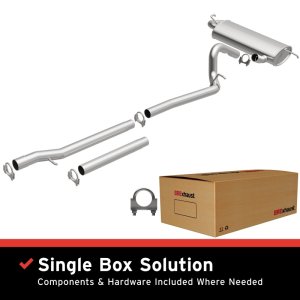 Jeep Wrangler Performance Exhaust - Magnaflow - BRE, Direct-Fit - `07-`11