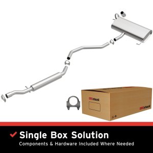 Jeep Patriot Performance Exhaust - Magnaflow - Direct-Fit Replacement, Aluminized Steel, Mandrel Bent - `07-`12 Jeep Patriot Performance Exhaust - Magnaflow - Direct-Fit Replacement, Aluminized Steel, Mandrel Bent - `07-`12