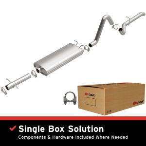Dodge Durango Performance Exhaust - Magnaflow - BRE Exhaust Kit, Cat Back - `00-`03