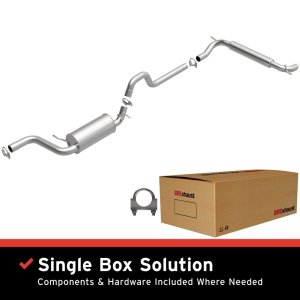 Dodge Grand Caravan Performance Exhaust - Magnaflow - Cat Back, Direct-Fit - `05-`07
