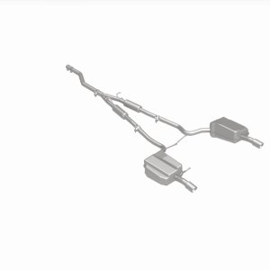 Audi A4 Performance Exhaust - Magnaflow - BRE Cat Back - `05-`08