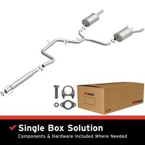 Chevrolet Impala Performance Exhaust - Magnaflow - Cat Back, Direct-Fit - `06-`11 Chevrolet Impala Performance Exhaust - Magnaflow - Cat Back, Direct-Fit - `06-`11