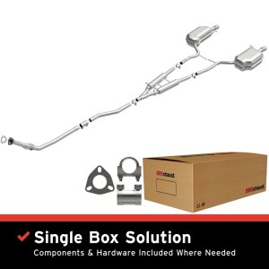 Audi A4 Quattro Performance Exhaust - Magnaflow - Cat Back - `04-`05