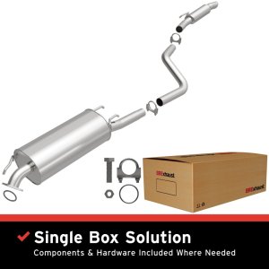Toyota Sienna Performance Exhaust - Magnaflow - Catback, Direct-Fit, Aluminized Steel - `04-`10 Toyota Sienna Performance Exhaust - Magnaflow - Catback, Direct-Fit, Aluminized Steel - `04-`10