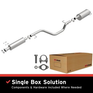 Chevrolet Sonic Performance Exhaust - Rear - Magnaflow - Cat Back - `12-`16