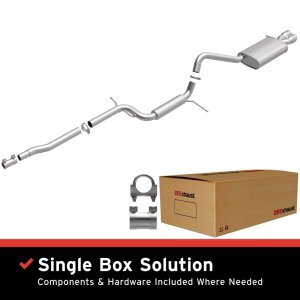 Volkswagen Jetta Performance Exhaust - Magnaflow - Direct-Fit Catback - `11-`14