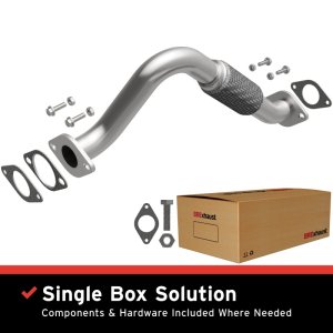 Ford Focus Performance Exhaust - Front - Magnaflow - BRE Direct-Fit Front Pipe Kit - `00-`04
