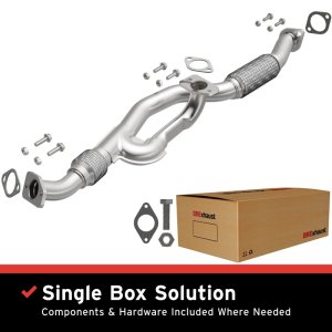 Kia Sportage Performance Exhaust - Front - Magnaflow - Direct-Fit Front Pipe Kit - `05-`10