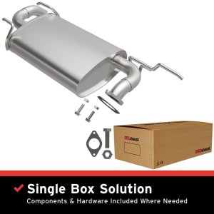 Subaru XV Crosstrek Performance Exhaust - Rear - Magnaflow - BRE - `13-`16