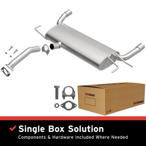 Kia Sportage Performance Exhaust - Rear - Magnaflow - BRE Muffler Kit - `05-`10