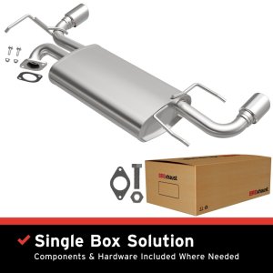 Nissan Murano Performance Exhaust - Rear - Magnaflow - BRExhaust Direct-Fit - `03-`07