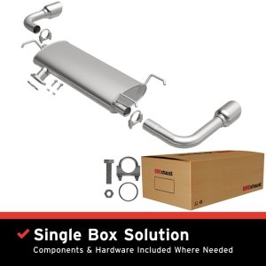 Nissan Murano Performance Exhaust - Rear - Magnaflow - BRE Direct-Fit Muffler - `09-`24